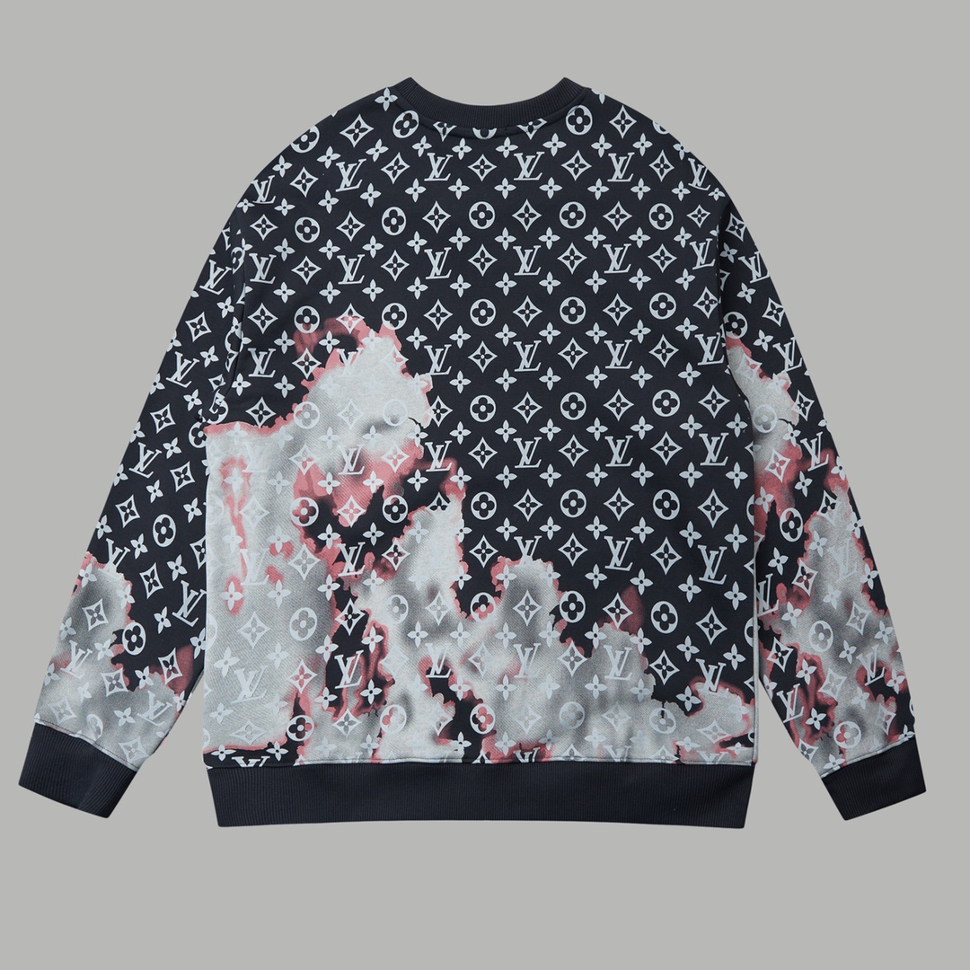 【LOUIS VUITTON  公式旗艦店】ルイヴィトン 丸首の衛衣 スウェット ご好評に付き再入荷  240902