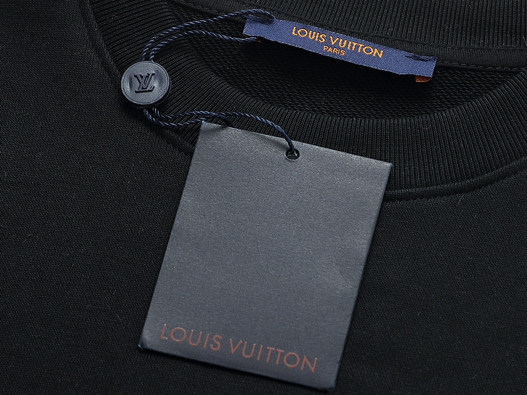 【LOUIS VUITTON  公式旗艦店】ルイヴィトン 丸首の衛衣 スウェット ご好評に付き再入荷 240811