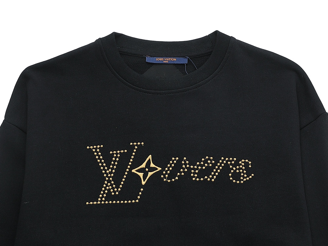 【LOUIS VUITTON  公式旗艦店】ルイヴィトン 丸首の衛衣 スウェット ご好評に付き再入荷 240811