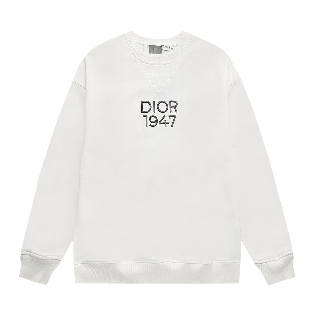 【DIOR  公式旗艦店】ディオール  丸首の衛衣 ご好評に付き再入荷 240817
