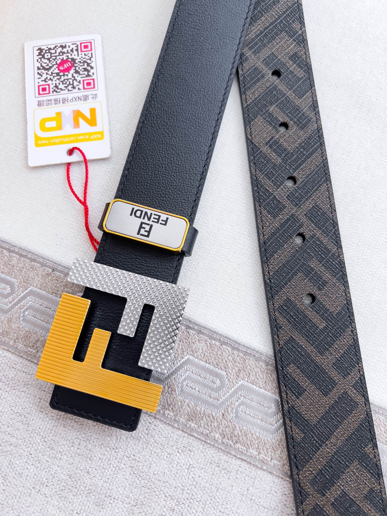 【FENDI】(フェンディ) 3.5cmベルト メンズ 240903