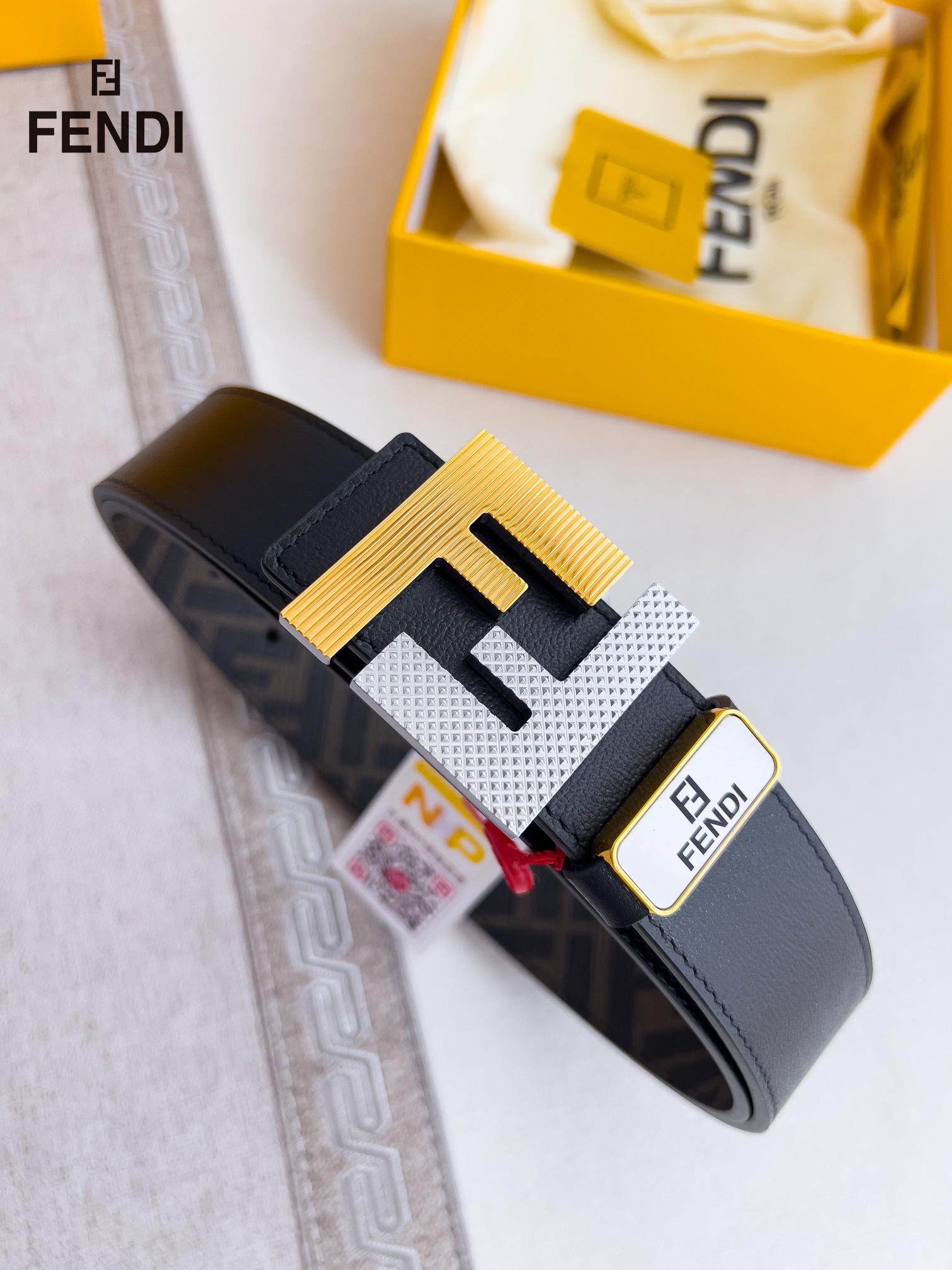 【FENDI】(フェンディ) 3.5cmベルト メンズ 240903