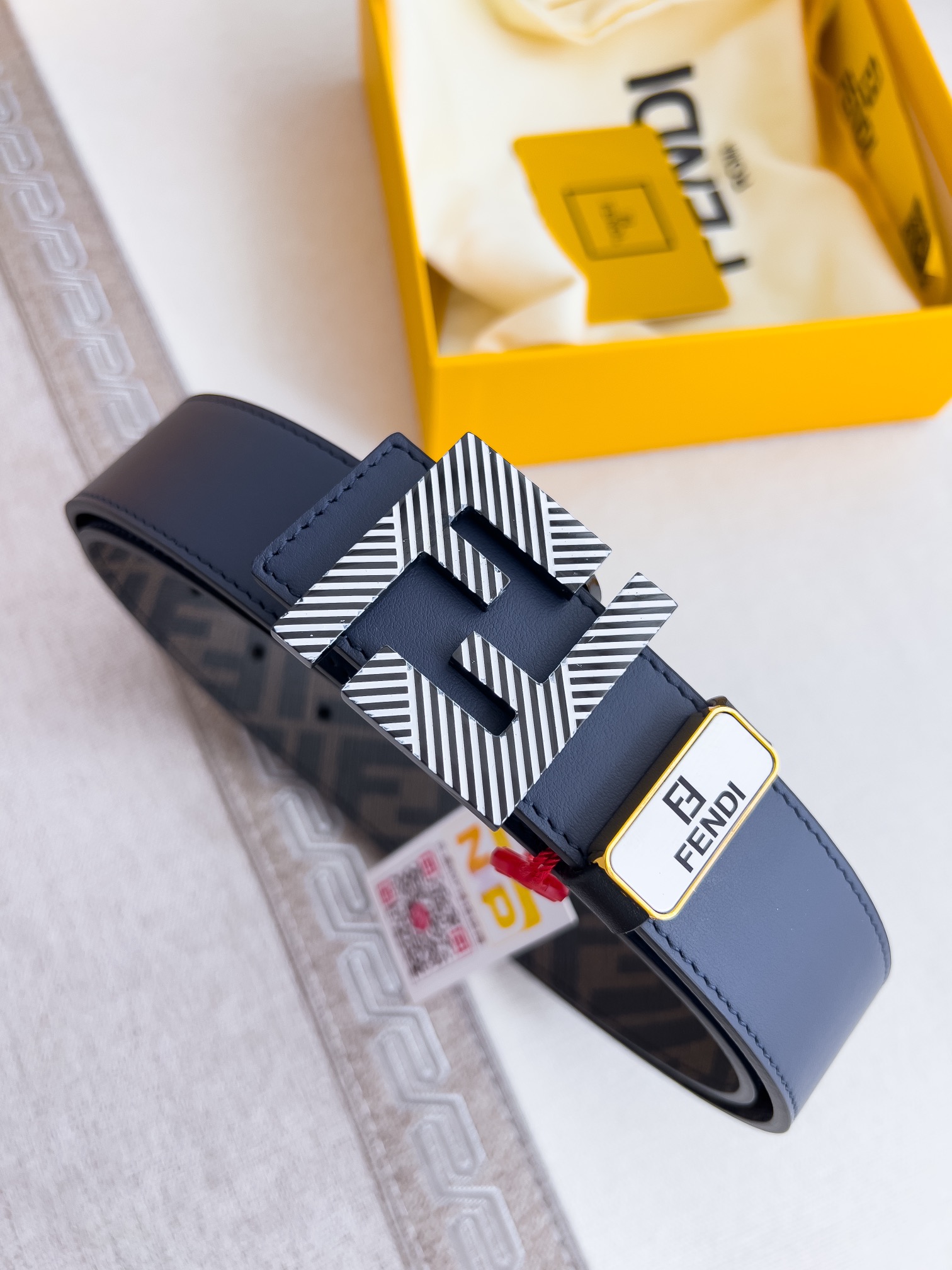 【FENDI】(フェンディ) 3.5cmベルト メンズ 240903