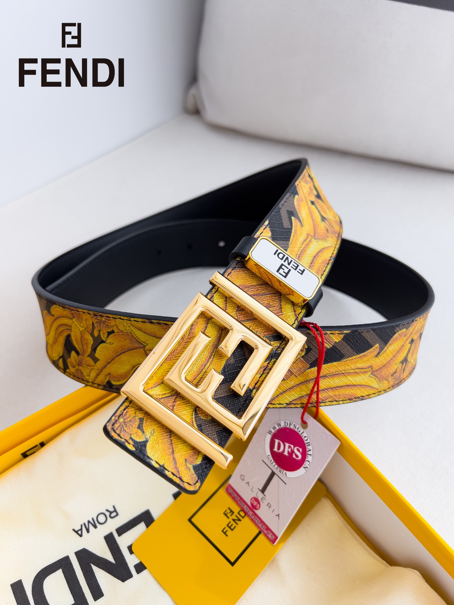 【FENDI】(フェンディ) 4cmベルト メンズ 240903