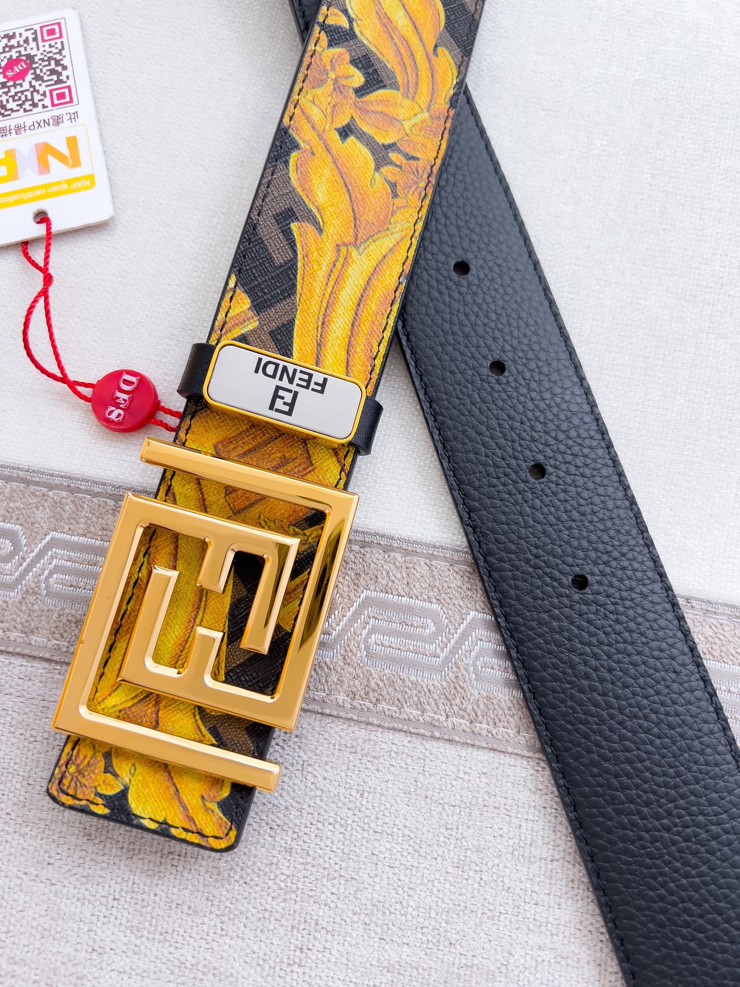 【FENDI】(フェンディ) 4cmベルト メンズ 240903