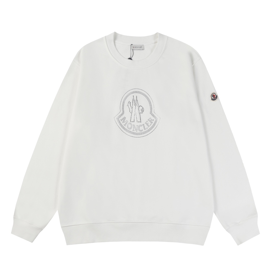 【MONCLER 公式旗艦店】モンクレール  丸首の衛衣 スウェットご好評に付き再入荷！