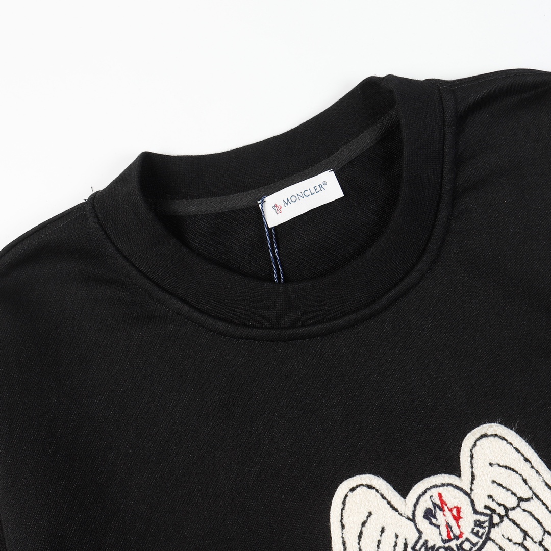 【MONCLER 公式旗艦店】モンクレール  丸首の衛衣 スウェットご好評に付き再入荷 240902
