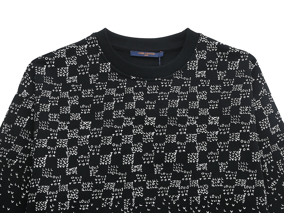 【LOUIS VUITTON  公式旗艦店】ルイヴィトン  丸首の衛衣 スウェットご好評に付き再入荷 240829