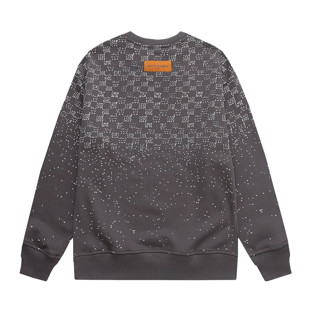 【LOUIS VUITTON  公式旗艦店】ルイヴィトン  丸首の衛衣 スウェットご好評に付き再入荷 240829