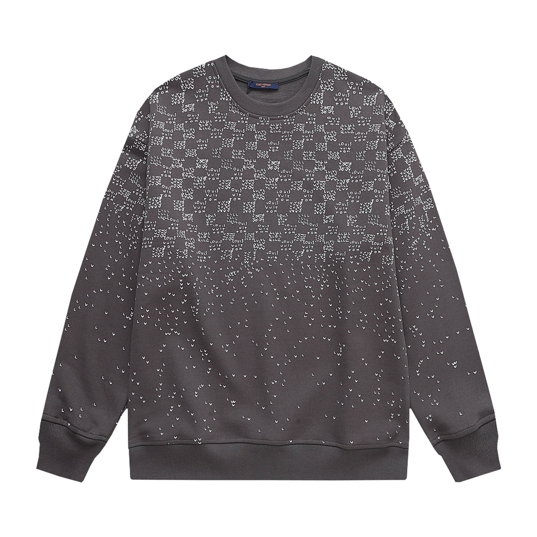 【LOUIS VUITTON  公式旗艦店】ルイヴィトン  丸首の衛衣 スウェットご好評に付き再入荷 240829
