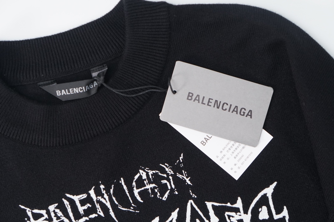 【BALENCIAGA  公式旗艦店】バレンシアガ   セーター好評に付き再入荷！ 241101