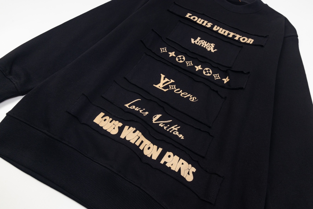 【LOUIS VUITTON  公式旗艦店】ルイヴィトン 丸首の衛衣 スウェット ご好評に付き再入荷  240902