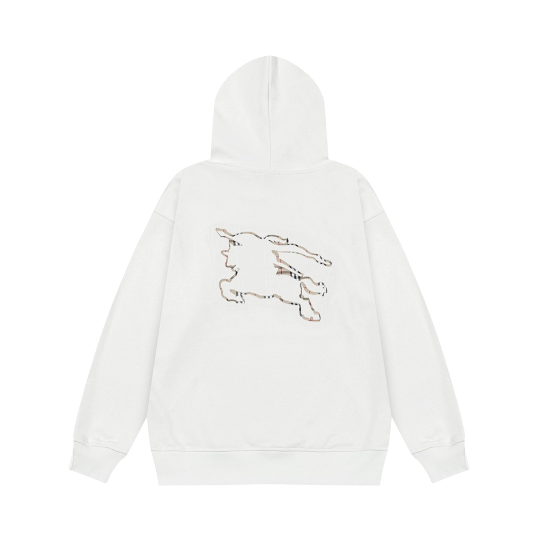 【BURBERRY  公式旗艦店】バーバリー パーカー  スウェットご好評に付き再入荷 240830