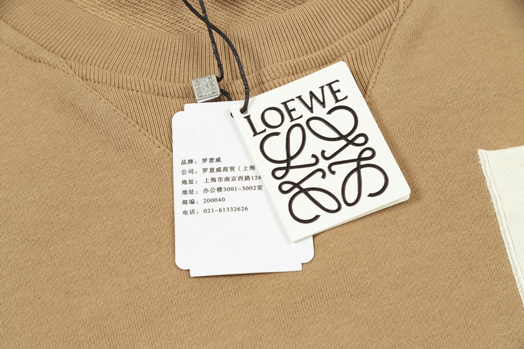 【LOEWE 公式旗艦店】ロエベ 丸首の衛衣 スウェット ご好評に付き再入荷 240925