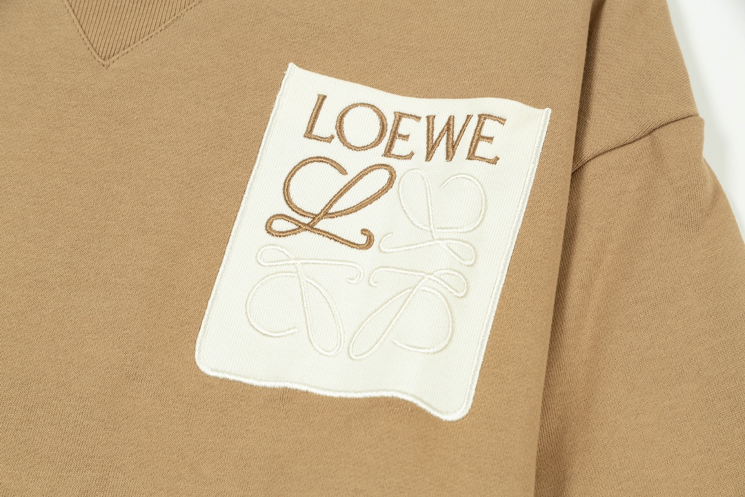 【LOEWE 公式旗艦店】ロエベ 丸首の衛衣 スウェット ご好評に付き再入荷 240925