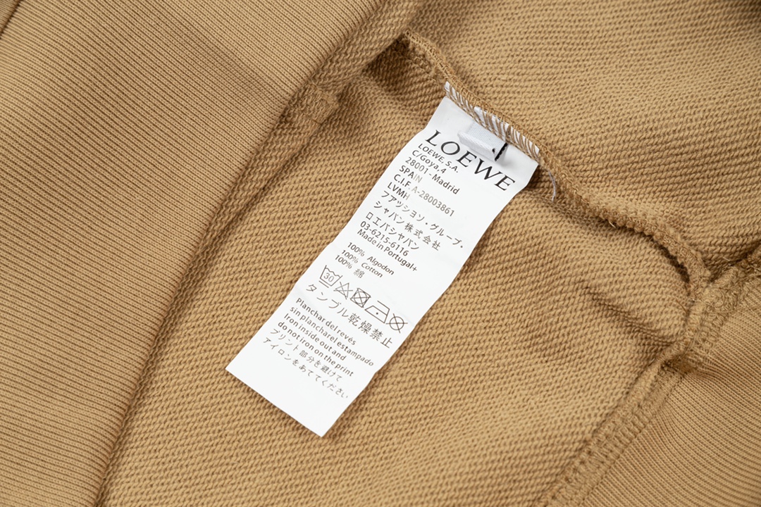 【LOEWE 公式旗艦店】ロエベ 丸首の衛衣 スウェット ご好評に付き再入荷 240925