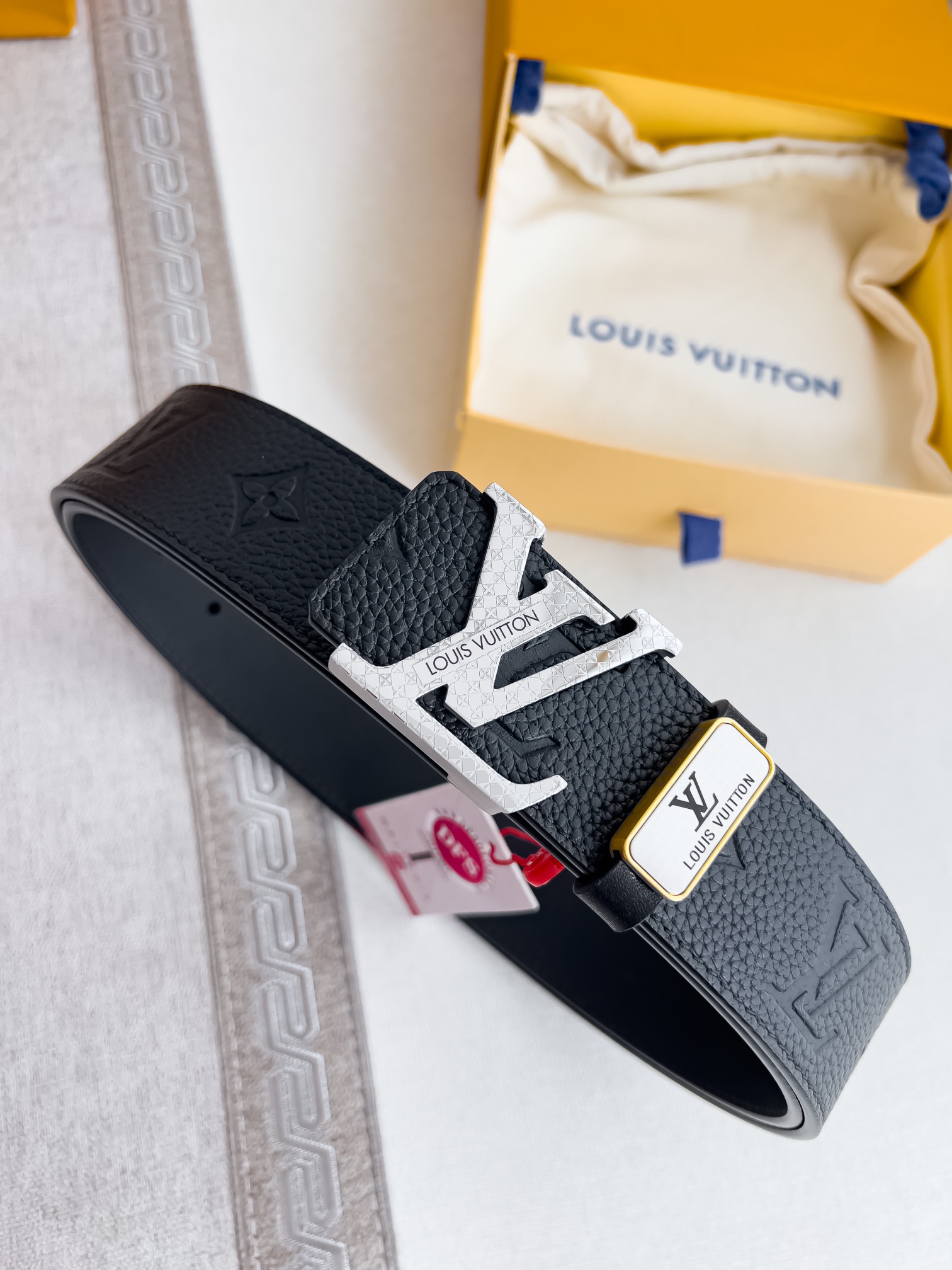 【LOUIS VUITTON】(ルイヴィトン) 3.8cmベルト メンズ  24706