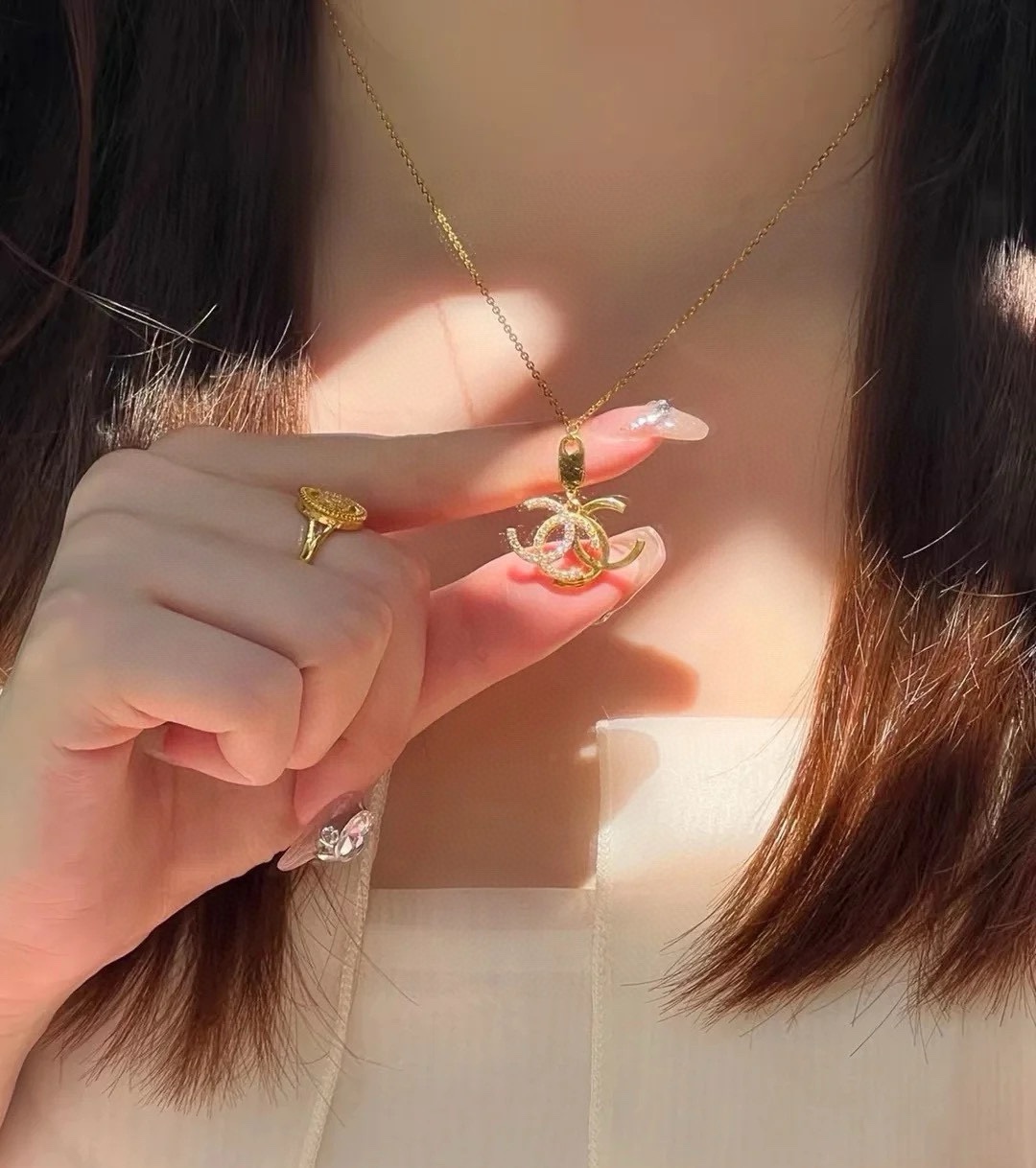【CHANEL】ネックレス、新しいネックレス万能シンプルファッションオーナメント 241014