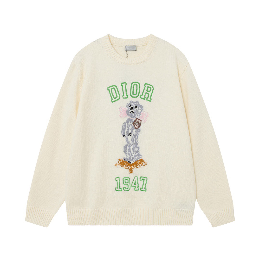 【DIOR 公式旗艦店】ディオール   セーター好評に付き再入荷！ 240929