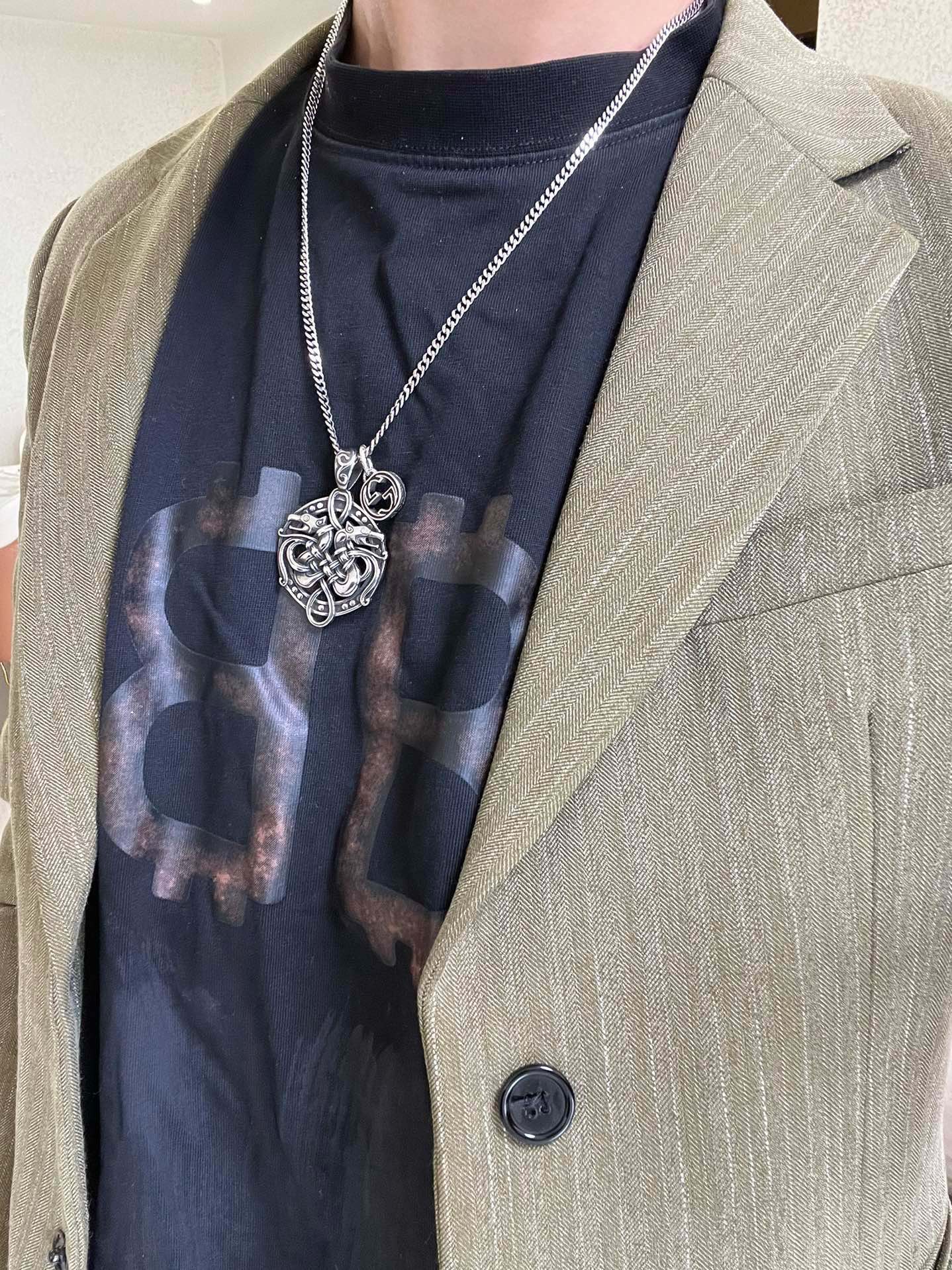 【GUCCI】ネックレス、新しいネックレス万能シンプルファッションオーナメント241015