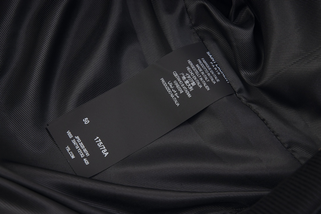 【YSL SAINT LAURENT  公式旗艦店】サンローラン   ジャケット着 好評に付き再入荷！241113