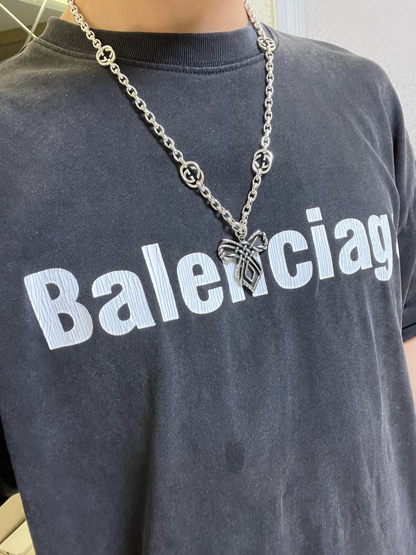 【GUCCI】ネックレス、新しいネックレス万能シンプルファッションオーナメント241015