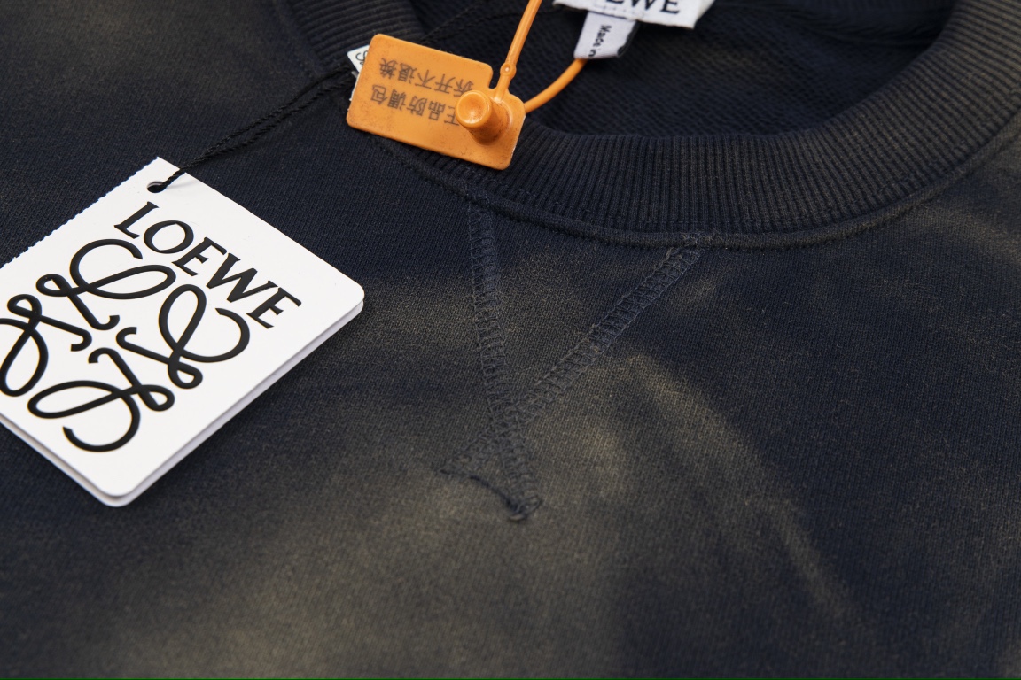 【LOEWE 公式旗艦店】ロエベ 丸首の衛衣 スウェット ご好評に付き再入荷！241115