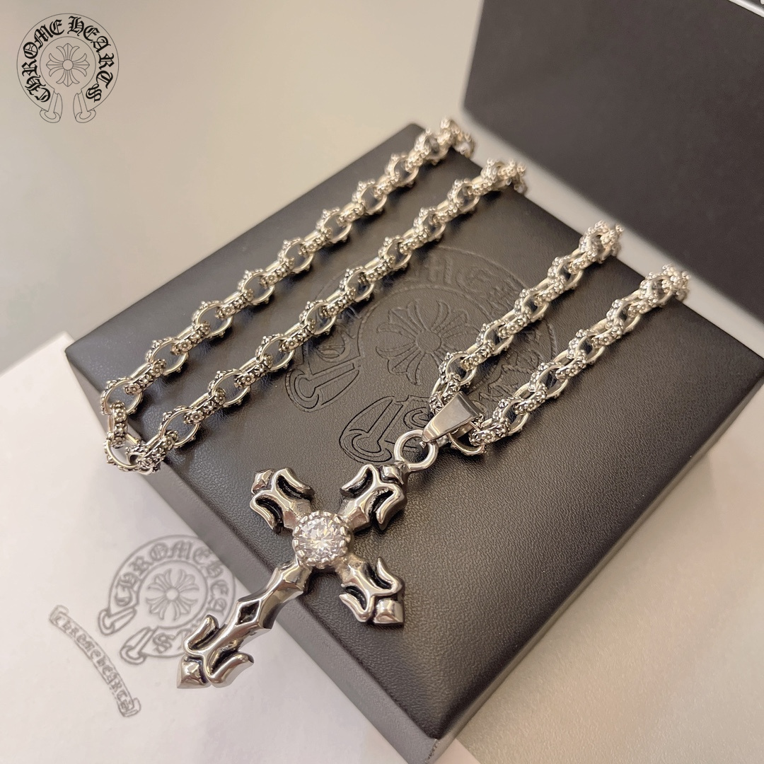 【CHROME HEARTS】ネックレス、新しいネックレス万能シンプルファッションオーナメント  241014