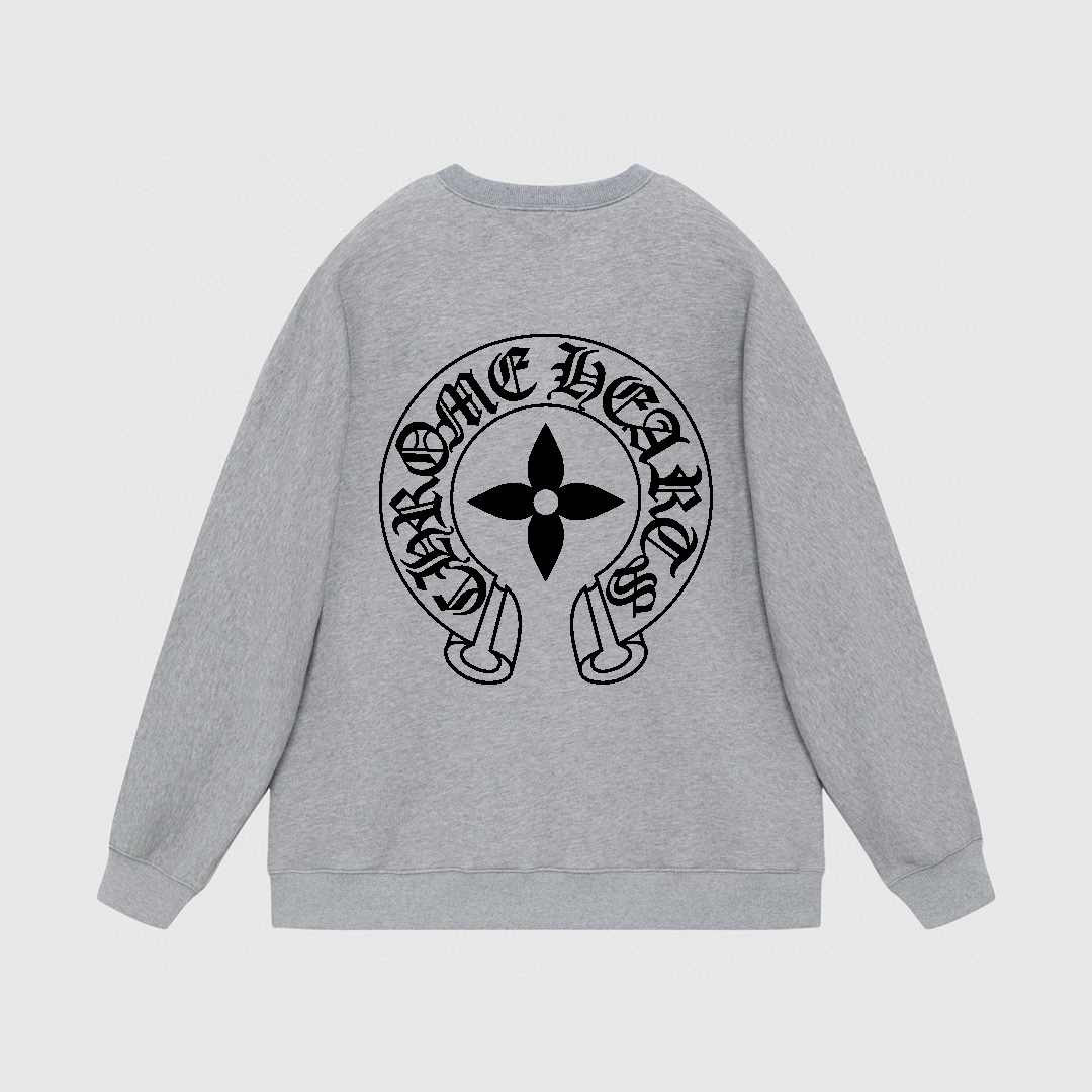 [Copy]【CHROME HEARTS 公式旗艦店】クロムハーツ  丸首の衛衣 スウェット ご好評に付き再入荷240829