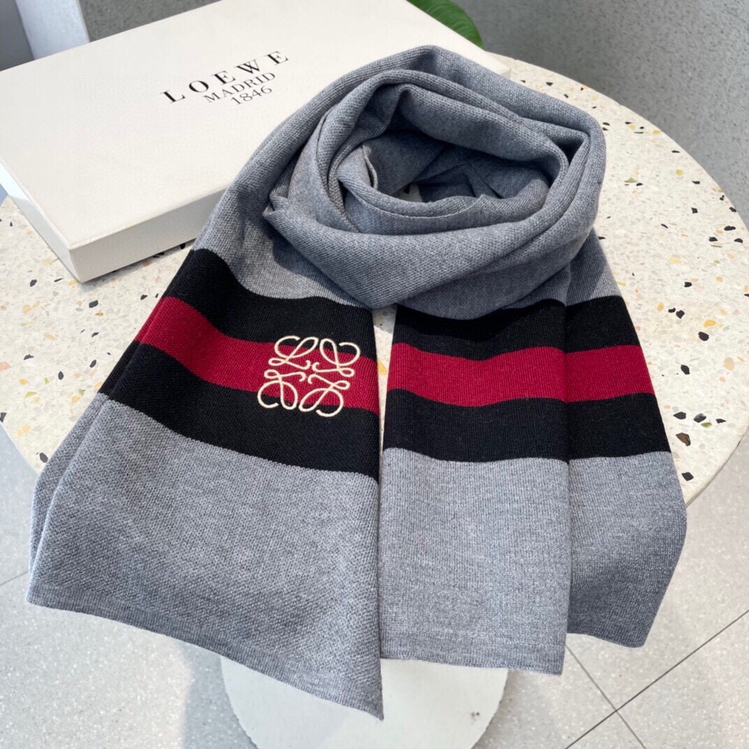 【LOEWE ロエベ】スカーフ180*32CM   241109