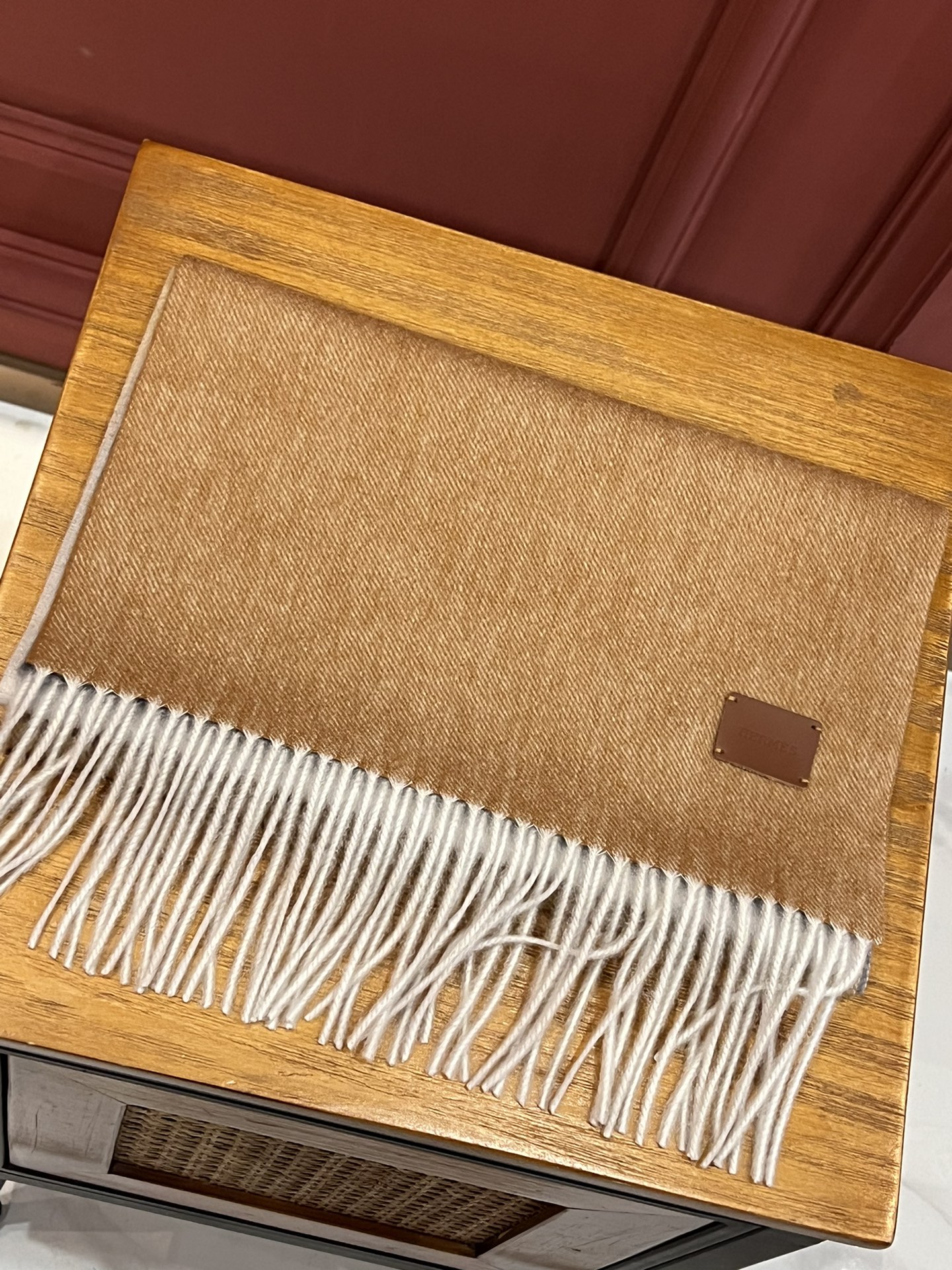 【HERMES エルメス 】スカーフ   32*190CM  241109