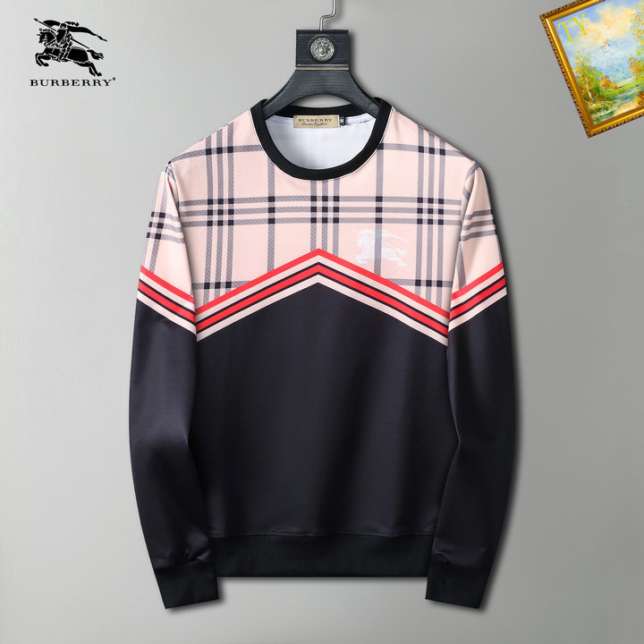 【BURBERRY 公式旗艦店】バーバリー  丸首の衛衣 スウェット ご好評に付き再入荷！