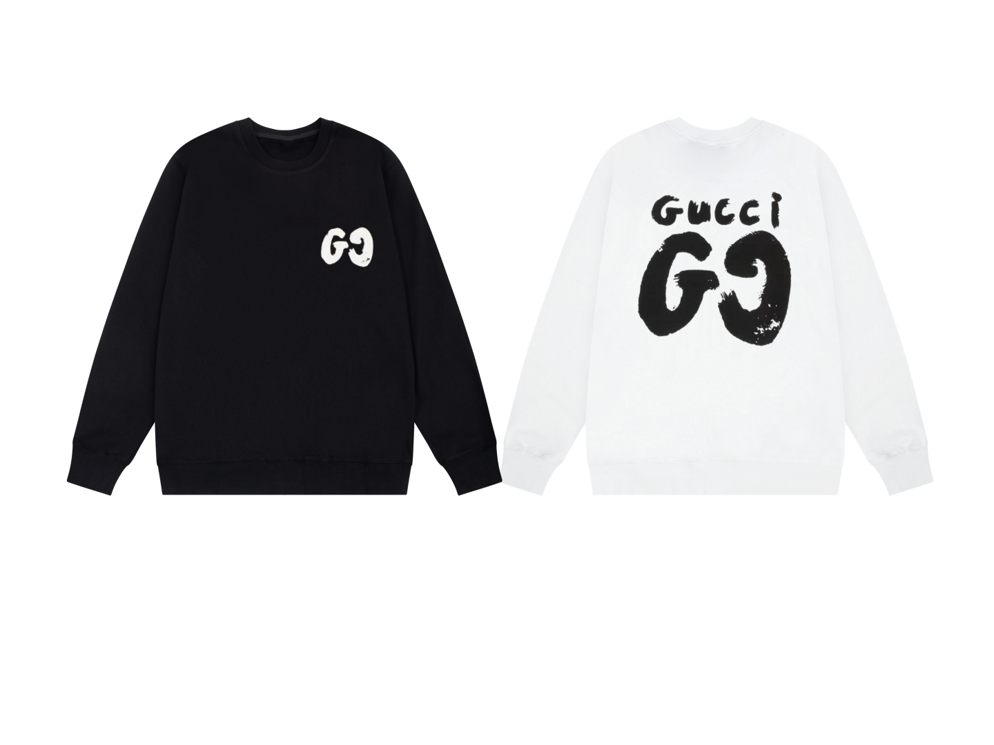 【GUCCI  公式旗艦店】グッチ 丸首の衛衣 スウェットご好評に付き再入荷 240811