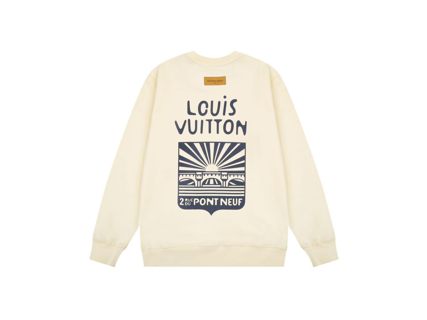 【LOUIS VUITTON 公式旗艦店】ルイヴィトン 丸首の衛衣 スウェットご好評に付き再入荷 240817