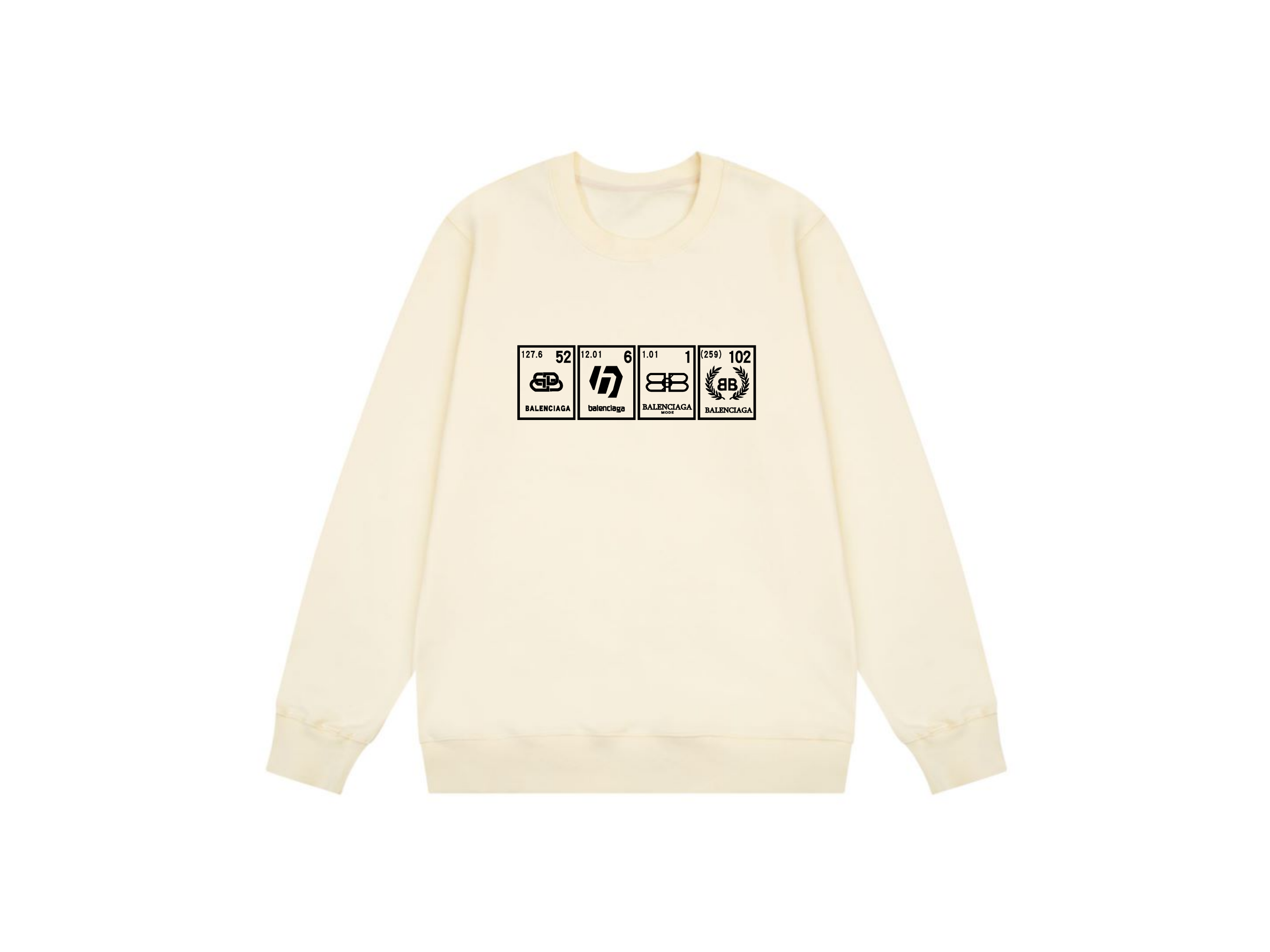 【BALENCIAGA 公式旗艦店】バレンシアガ 丸首の衛衣 スウェット ご好評に付き再入荷！