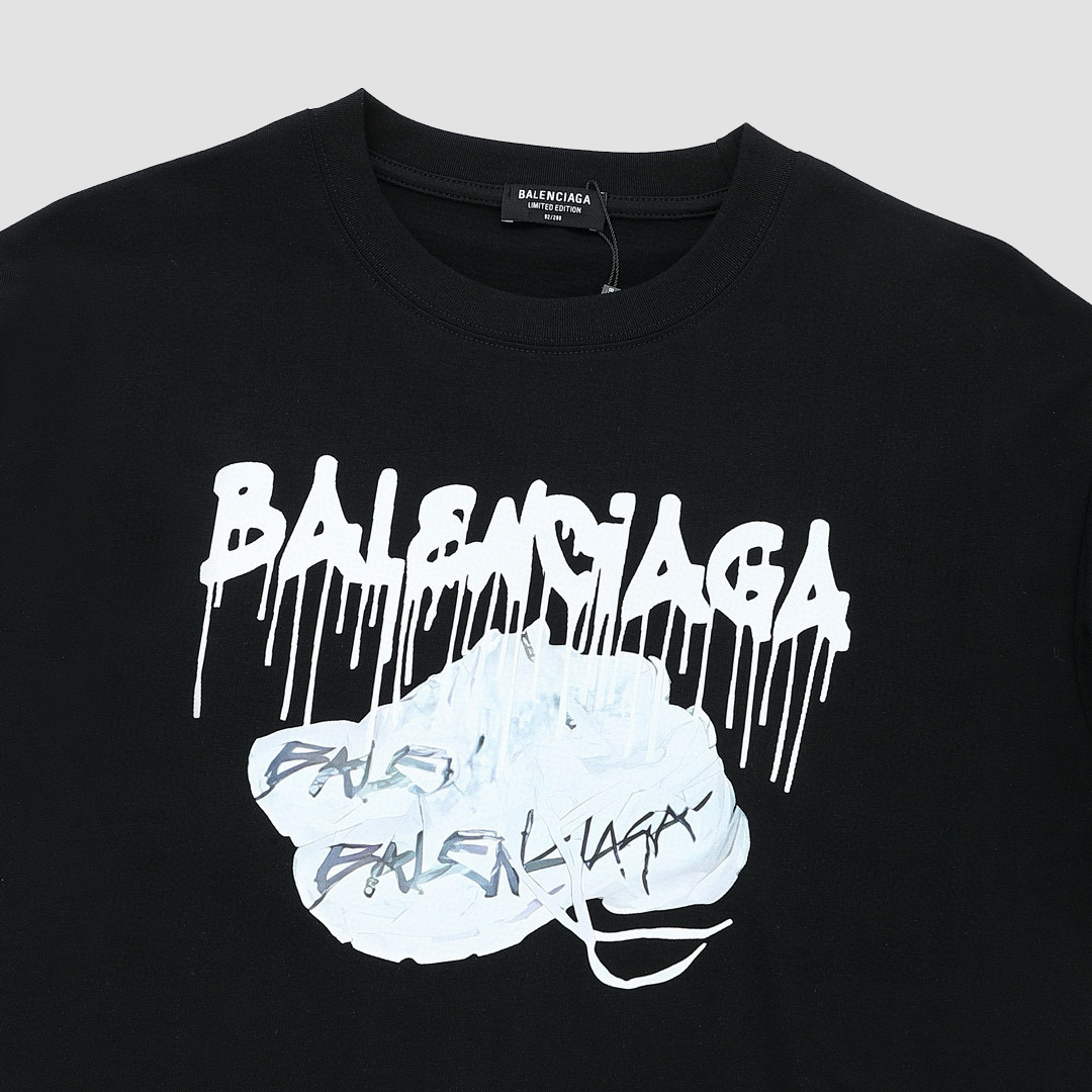 【BALENCIAGA  公式旗艦店】バレンシアガ  Tシャツ ご好評に付き再入荷 240731