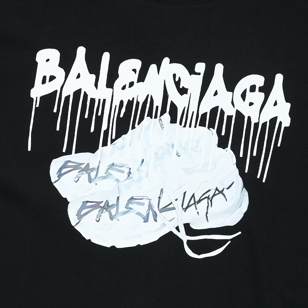 【BALENCIAGA  公式旗艦店】バレンシアガ  Tシャツ ご好評に付き再入荷 240731
