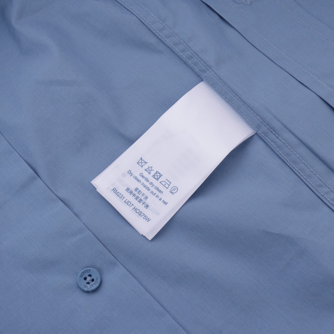 【LOUIS VUITTON 公式旗艦店】ルイヴィトン  シャツ  ご好評に付き再入荷 241119