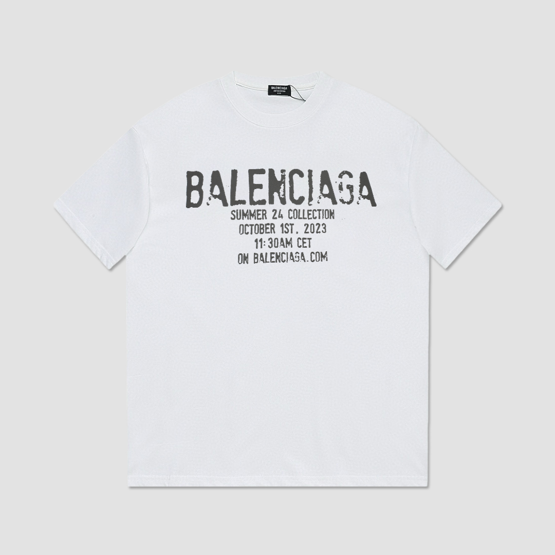 【BALENCIAGA  公式旗艦店】バレンシアガ  Tシャツ ご好評に付き再入荷 240731