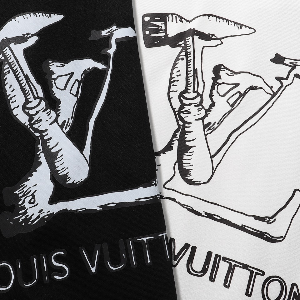 【LOUIS VUITTON  公式旗艦店】ルイヴィトン 丸首の衛衣 スウェット ご好評に付き再入荷 240811