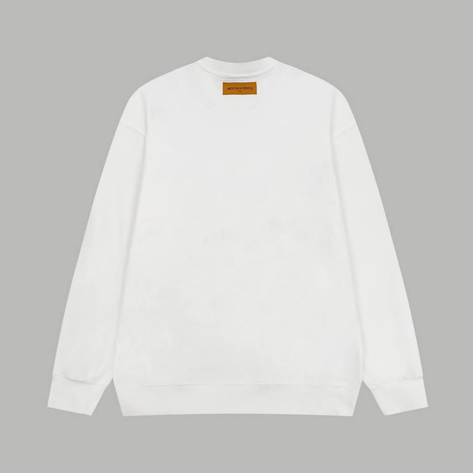 【LOUIS VUITTON  公式旗艦店】ルイヴィトン 丸首の衛衣 スウェット ご好評に付き再入荷  240902