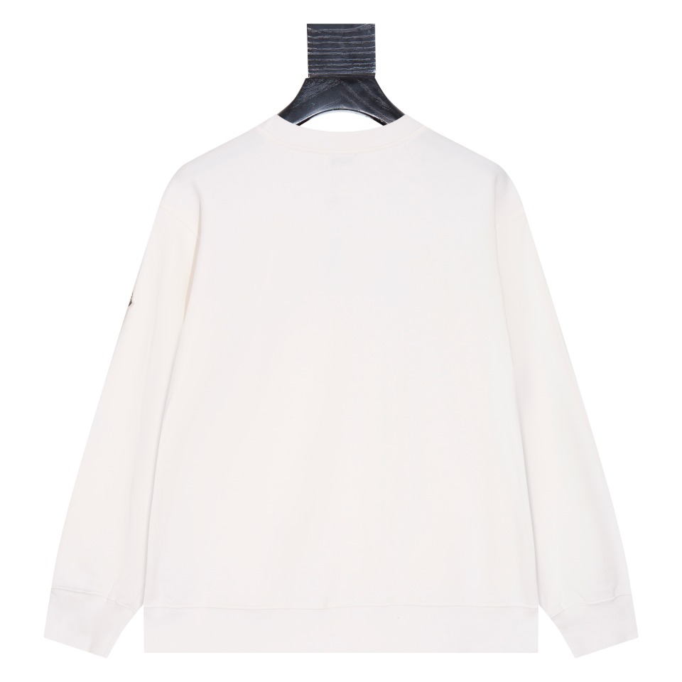 【MONCLER   公式旗艦店】モンクレール   丸首の衛衣  スウェット ご好評に付き再入荷！241120