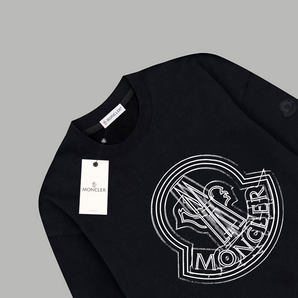 【MONCLER 公式旗艦店】モンクレール  丸首の衛衣 スウェットご好評に付き再入荷 241025