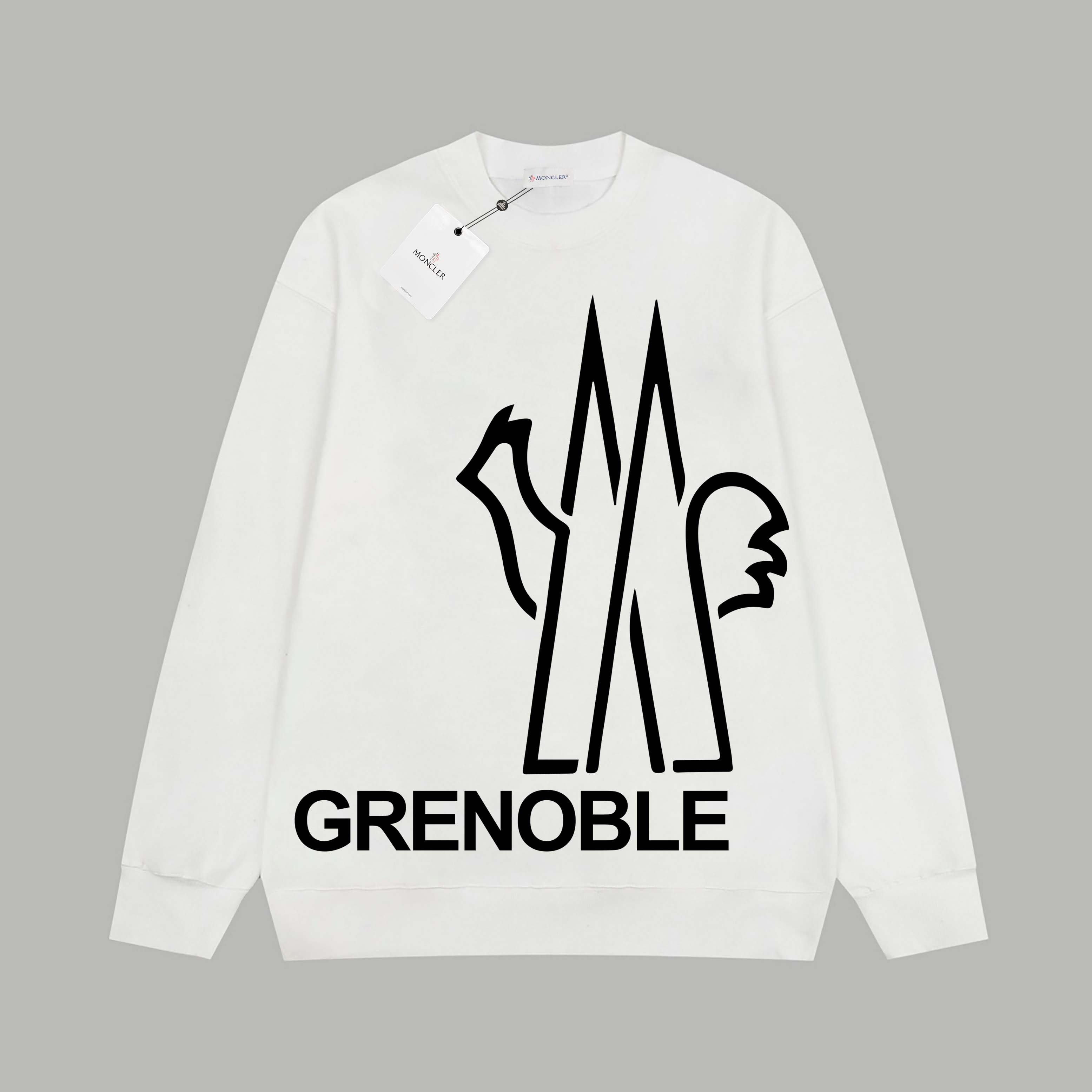 【MONCLER 公式旗艦店】モンクレール  丸首の衛衣 スウェットご好評に付き再入荷 241025