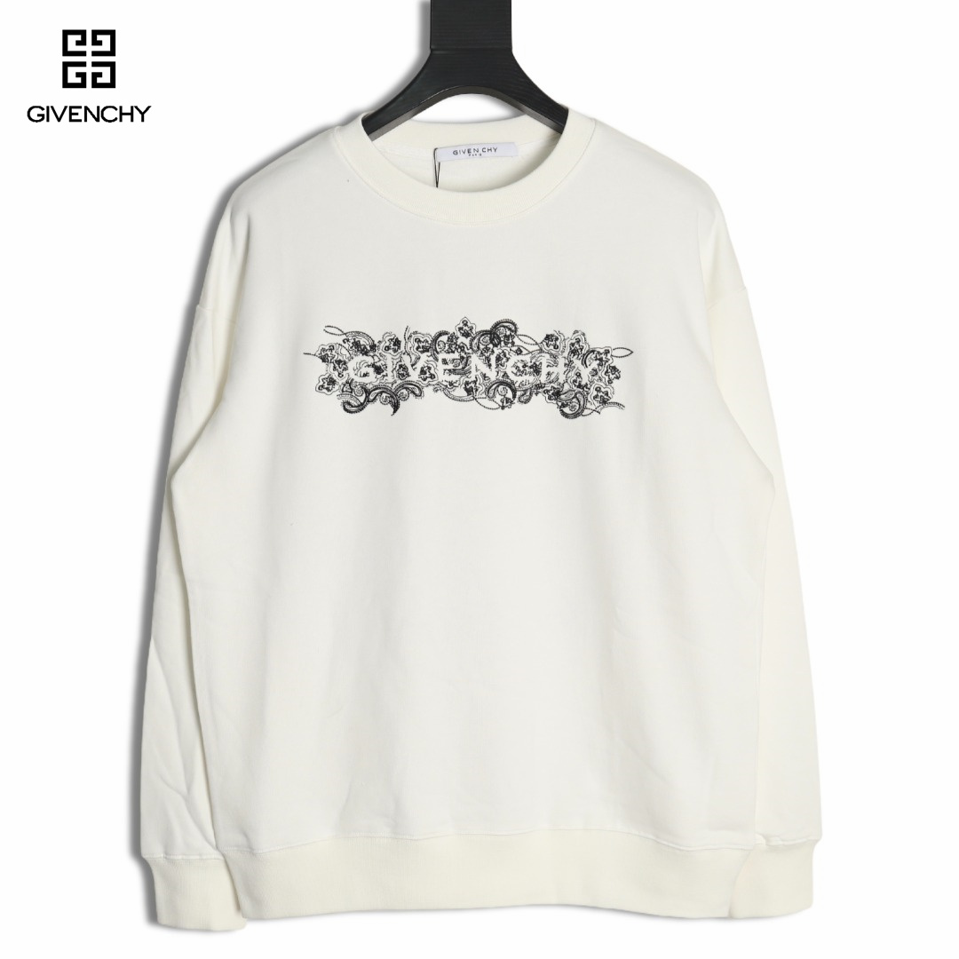 【GIVENCHY  公式旗艦店】ジバンシー 丸首の衛衣 スウェットご好評に付き再入荷！241122