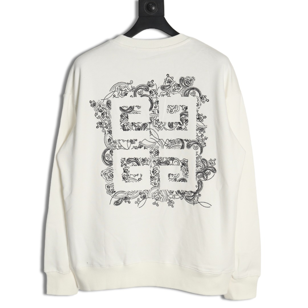 【GIVENCHY  公式旗艦店】ジバンシー 丸首の衛衣 スウェットご好評に付き再入荷！241122