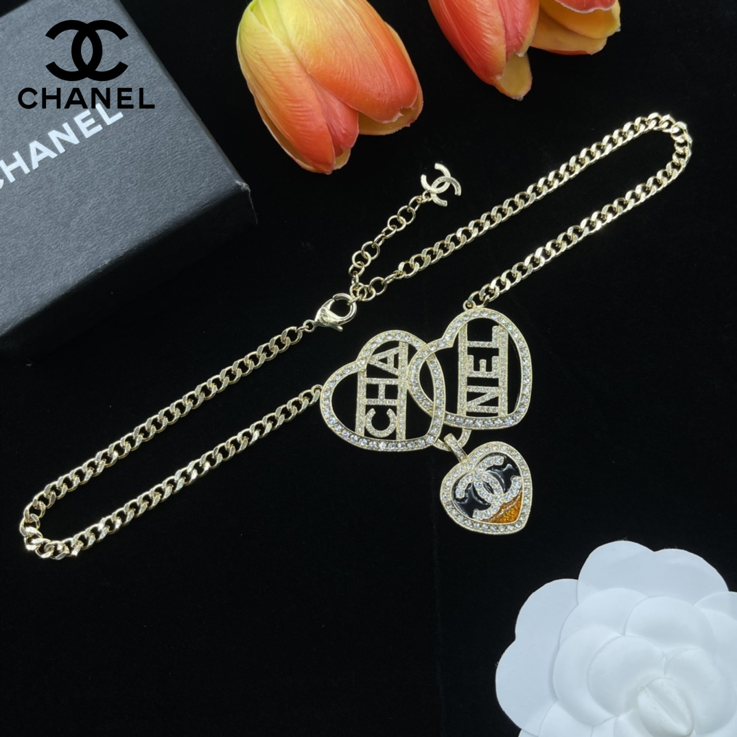 【CHANEL】ネックレス、新しいネックレス万能シンプルファッションオーナメント