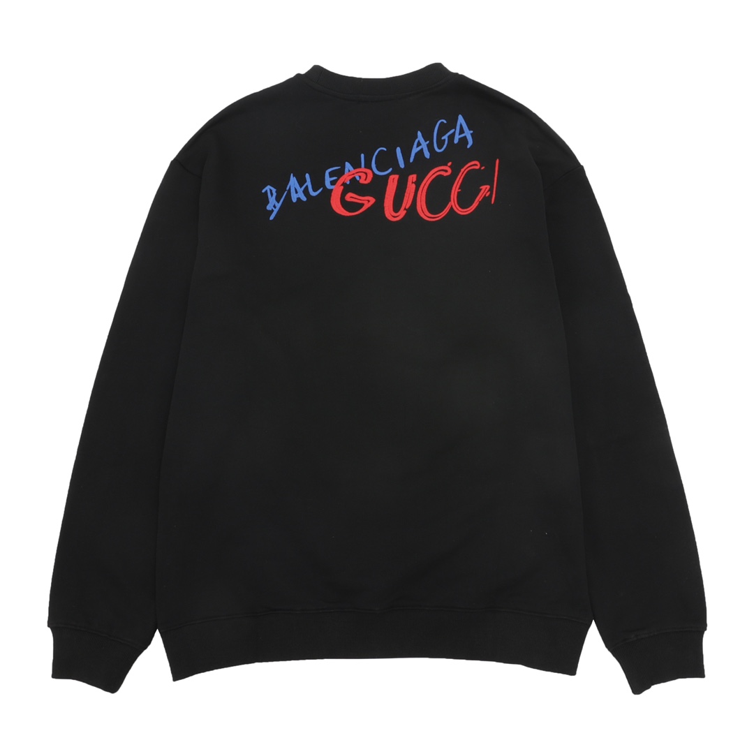 【GUCCI  公式旗艦店】グッチ  丸首の衛衣 スウェットご好評に付き再入荷！