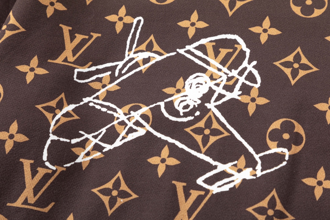 【LOUIS VUITTON  公式旗艦店】ルイヴィトン 丸首の衛衣 スウェットご好評に付き再入荷！