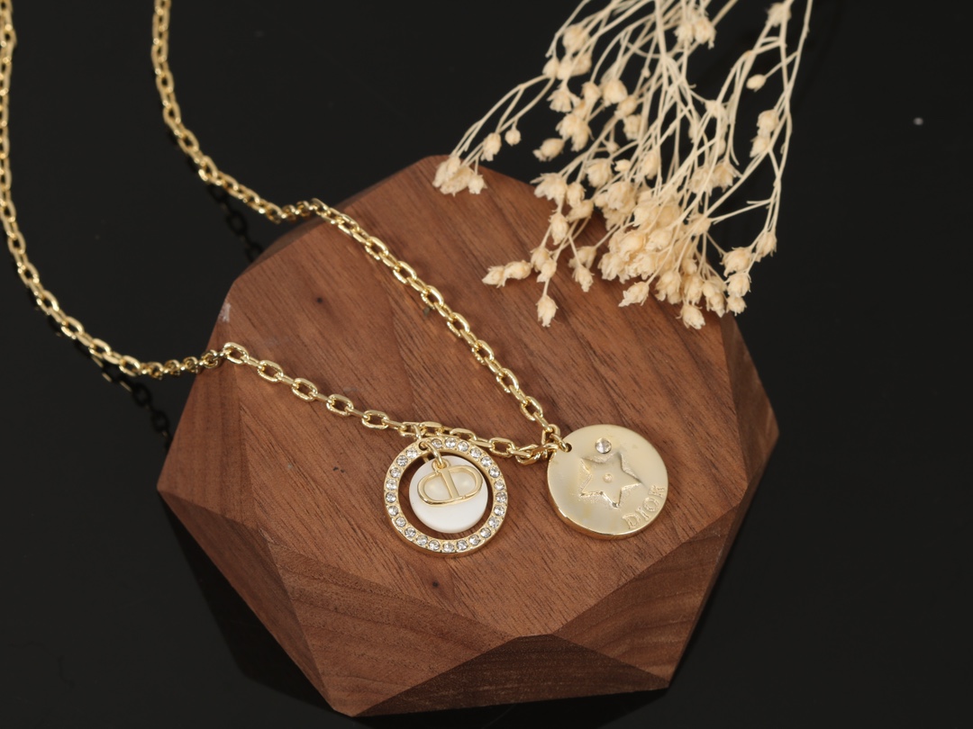 【 DIOR】ネックレス、新しいネックレス万能シンプルファッションオーナメント